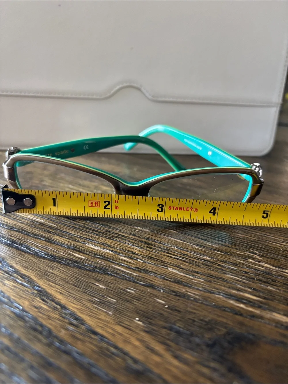 Kate Spade Green Front Brown Temples Cat-Eye frames